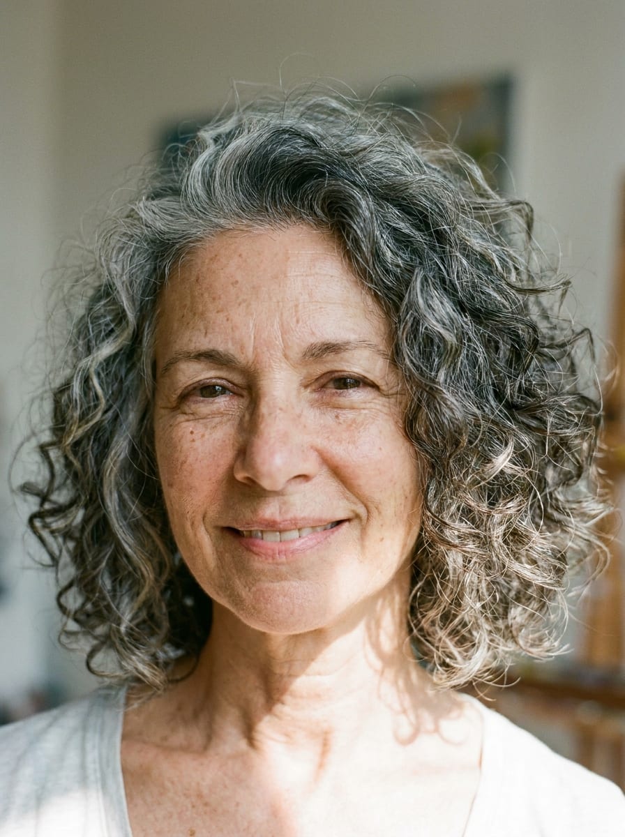 Curly Bob - Frisur ab 60